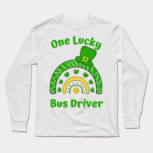 One Lucky Bus Driver Long Sleeve T-Shirt